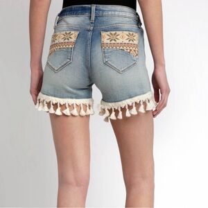 Driftwood Embroidered Shorts